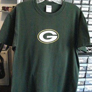 Green Bay Packers Mens Medium Dark Green Tee NFL Clothing